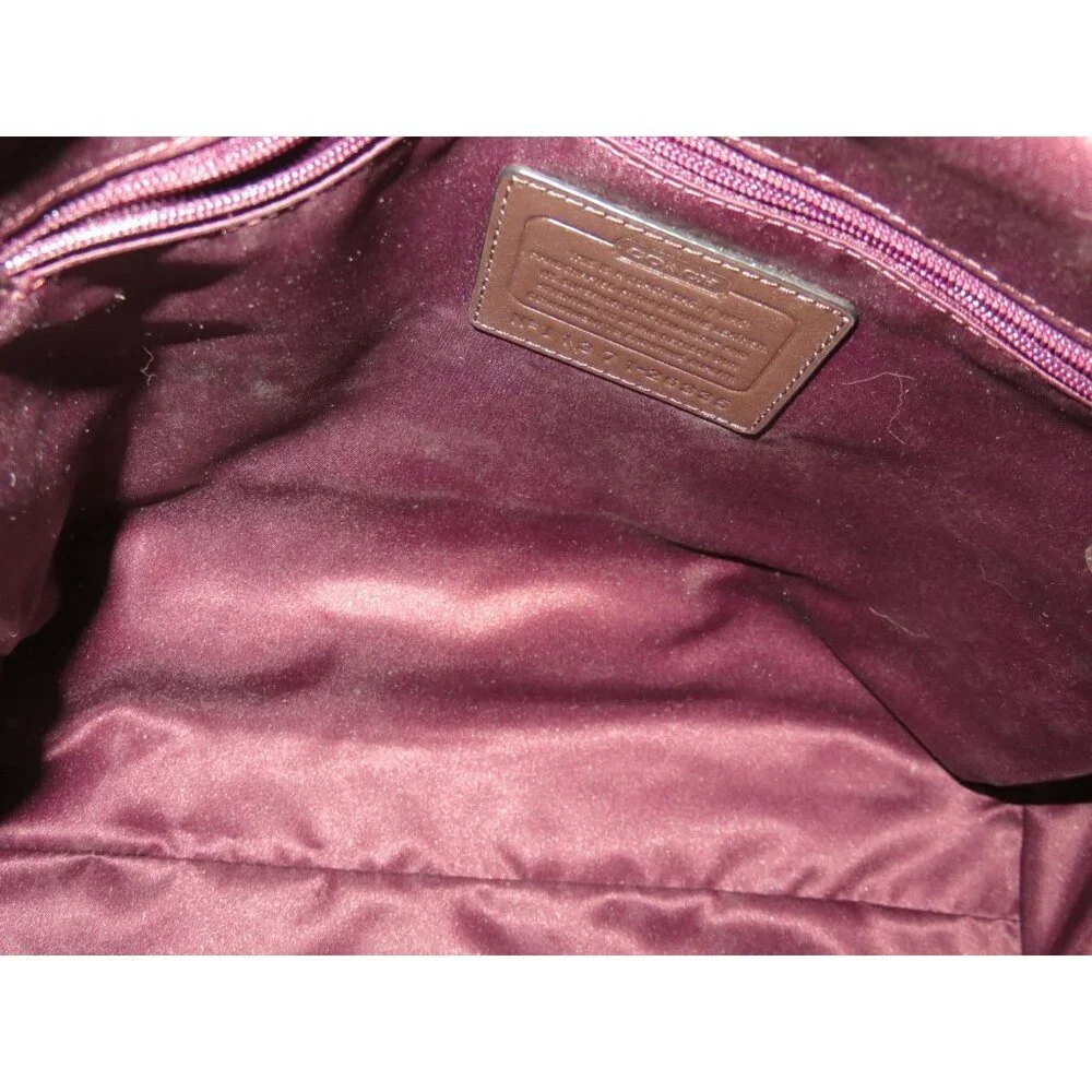 Coach Madison Croc Embossed Sadie Flap Satchel Crossbody 2013 F26335 - Picture 6 of 13